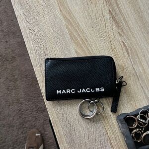 Marc Jacobs Black Key & Card Holder